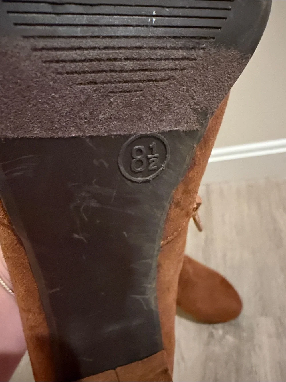 Mossimo Supply Co. Women's Suede Ankle Booties in Brown